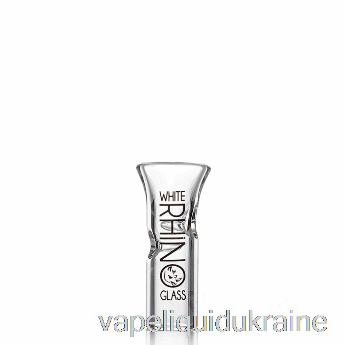 Vape Liquid Ukraine White Rhino Glass Tips Flat Glass Tip [XL]